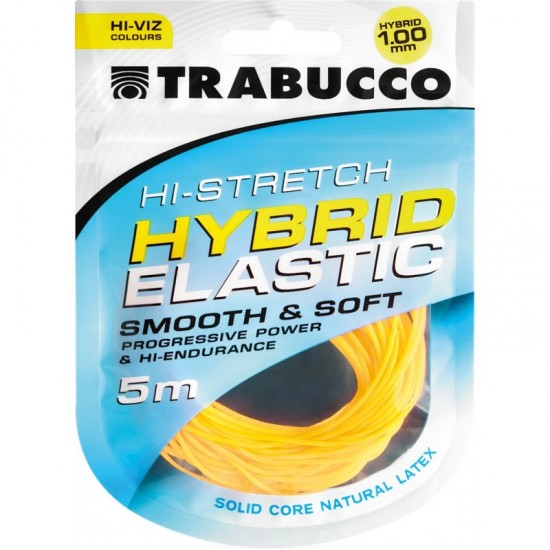 Elastic Rubeziana Trabucco - Hybrid Solid Core 1.00mm 5m